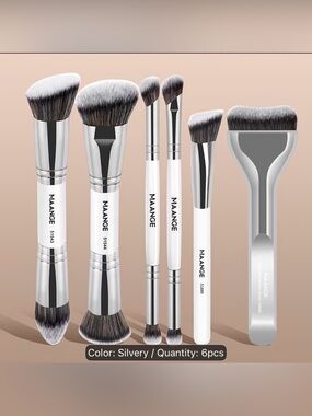 MAANGE 6-piece makeup brush set new